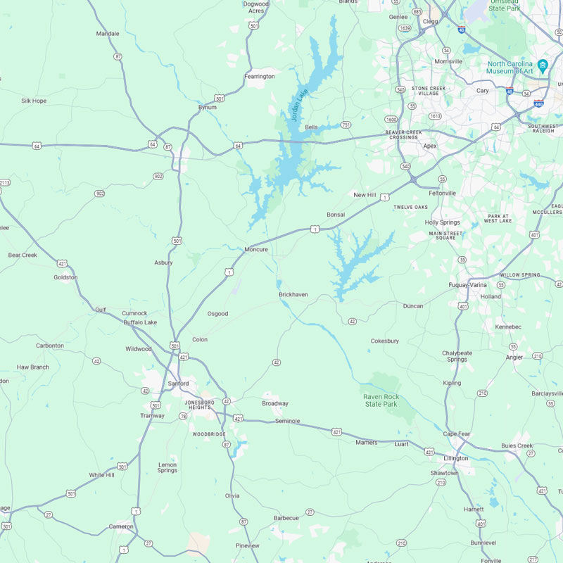 Service Area Map